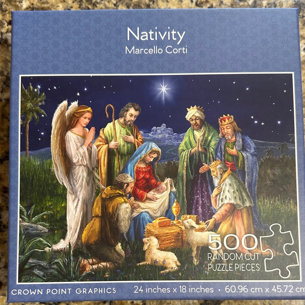 Nativity Puzzle by Crown Point Graphics